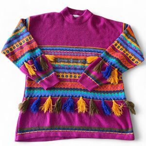 Leslie-fay Women's multi Jumper